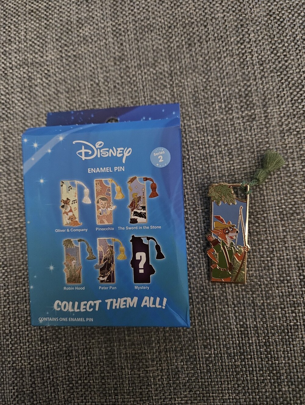 Disney Bookmark Pin- Robin Hood